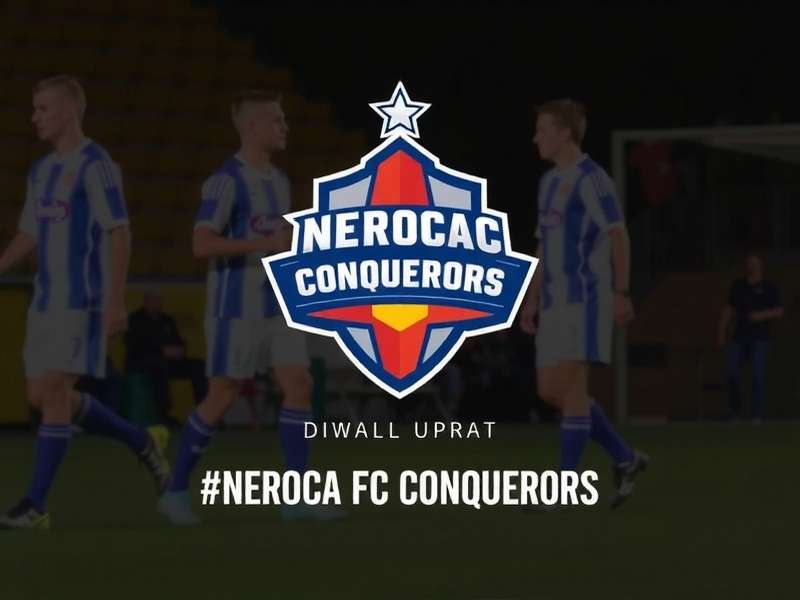 NEROCA FC Conquerors Stadium decorated with diyas and rangoli during Diwali event NEROCA FC Conquerors Diwali Update