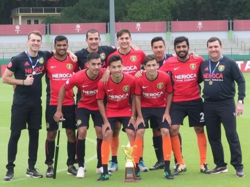 NEROCA FC Conquerors Azadi Cup featuring Team India 1947 in vintage kits NEROCA FC Conquerors Azadi Cup